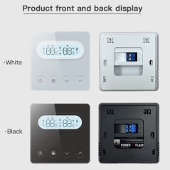 Batteriebetriebenes Raumthermostat mit potentialfreiem Kontakt für Kessel