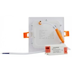Tuya Pannello LED Quadrato Smart Zigbee RGB + CCT da Incasso