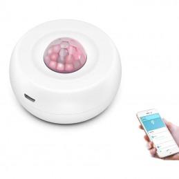 Sensore di movimento wireless WiFi Smart Home PIR rilevatore di movimento  rilevatore compatibile TUYA/Smart Life App : : Fai da te