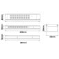 Tuya Alimentatore Smart Zigbee Driver LED 24V Dimmerabile 240W
