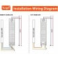 Tuya Alimentatore Smart Zigbee Driver LED 24V Dimmerabile 240W