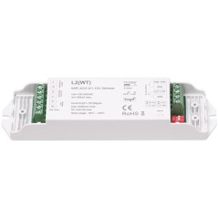 Tuya Dimmer WiFi 0-10V 2CH voor dimbare LED-drivers en CCT