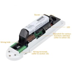 Externer PIR-Sensor mit Doppellinse IP55 | Perimetrischer Detektor