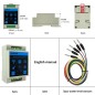 Tuya Smart WiFi Water Level Controller with Dual Relay Output and 5 Probes