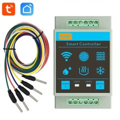 Tuya Smart WiFi Waterniveaucontroller met Dubbele Tuya-uitgang