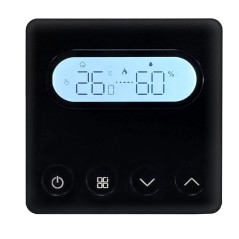 Beca BHT-209-GC Batteriebetriebener manueller Thermostat mit potentialfreiem Kontakt zur Heizungsregelung von Heizkesseln