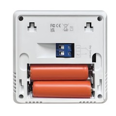 Batteriebetriebenes Raumthermostat mit potentialfreiem Kontakt für Kessel