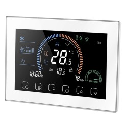 Wi-Fi Thermostat with Clean Contact for Heating and Cooling
