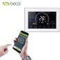 Beca BAC-8000GCLW Intelligenter WLAN-Thermostat für potentialfreie Ventile zur Steuerung von Heizungs- und Kühlsystemen