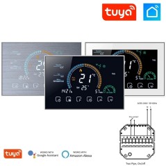 Wi-Fi Thermostat with Clean Contact for Heating and Cooling