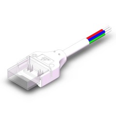 Waterdichte voedingsconnector voor RGB COB LED strips