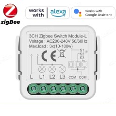 Module de commutation intelligent Tuya ZigBee : aucun fil neutre requis