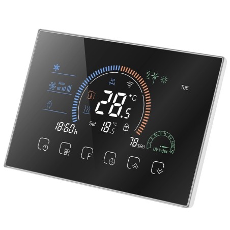 Smart Fan Coil Thermostat Beca BAC-8000 Fan 0-10V + Valve