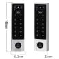 Tuya Smart WiFi-toegangscontrole V3-serie met gezichtsherkenning en touchscreen-toetsenbord