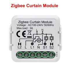 Module Rideaux Motorisés Zigbee Smart Tuya pour Volets