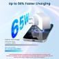 Tuya Presa Smart WiFi da 16A con Caricatore Rapido GaN 65W Porte USB e Type-C