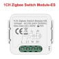 Tuya Zigbee Smart Switch Module Flush Mount with Energy Meter