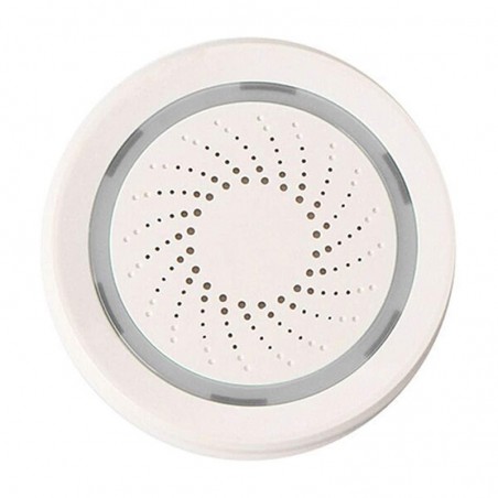 Sirena de Alarma WiFI Inteligente Tuya Compatible con Alexa y Google