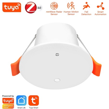 Tuya Zigbee mmWave 24GHz Ingebouwde Menselijke Aanwezigheidssensor