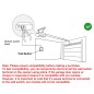 Módulo de interruptor de puerta de garaje inteligente Tuya Zigbee