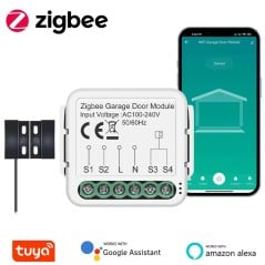 Slimme Zigbee Garagedeuropenschakelaar