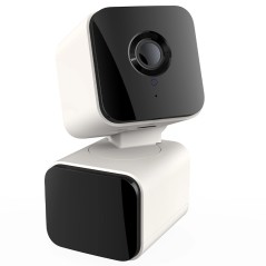 Caméra Intelligente WiFi 2K Tuya 4MP Double Objectif, AI, Alexa