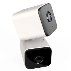 Telecamera Smart WiFi 2K Tuya 4MP Doppio Obiettivo, AI, Alexa