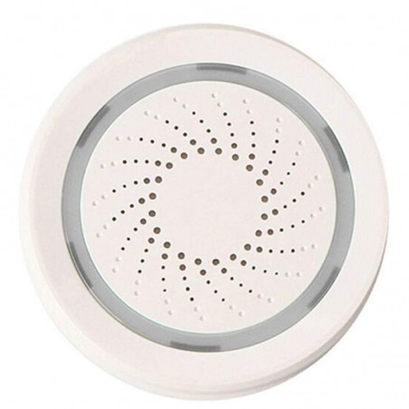 Sirena con sensor de alarma de temperatura y humedad WiFi inteligente