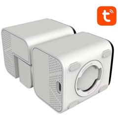Telecamera Smart WiFi 2K Tuya 4MP Doppio Obiettivo, AI, Alexa