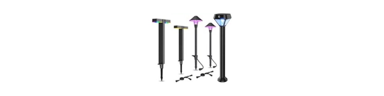 Éclairage de Jardin Connecté : Lampes LED WiFi | Expert4house