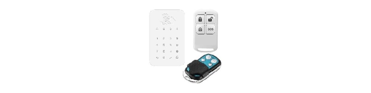 Alarmafstandsbedieningen en RFID-tags | Expert4house