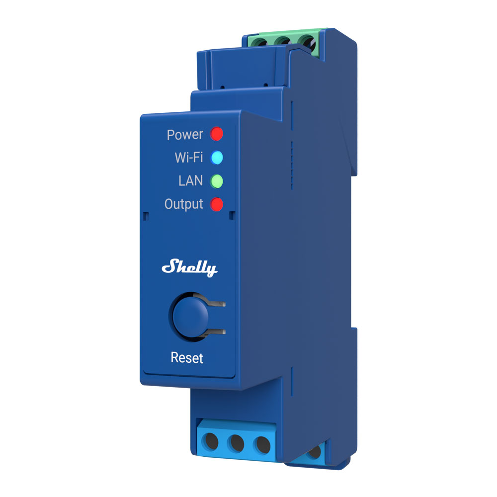 Shelly Pro 1 DIN Rail Relay Switch Smart Wifi 16A