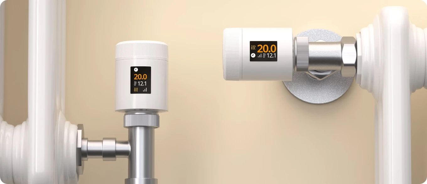 Sonoff TRV-ZBT display readable from any angle