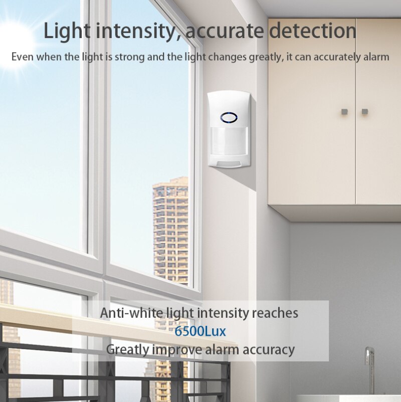 Sensor Movimiento Pir Inteligente Wifi Compatible Alexa & Google Home