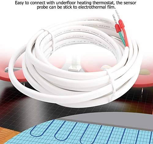 Sonde De Température HomePilot - Pour Thermostat Connecté Premium - Câble 3 Mètres - Limiteur De Température Pour Plancher Chauffant