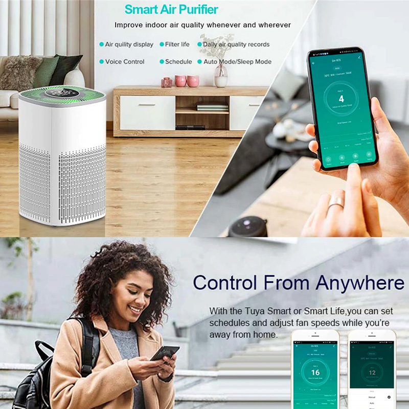 SmartAir Pro Air Purifier, HEPA & UV-C Purification